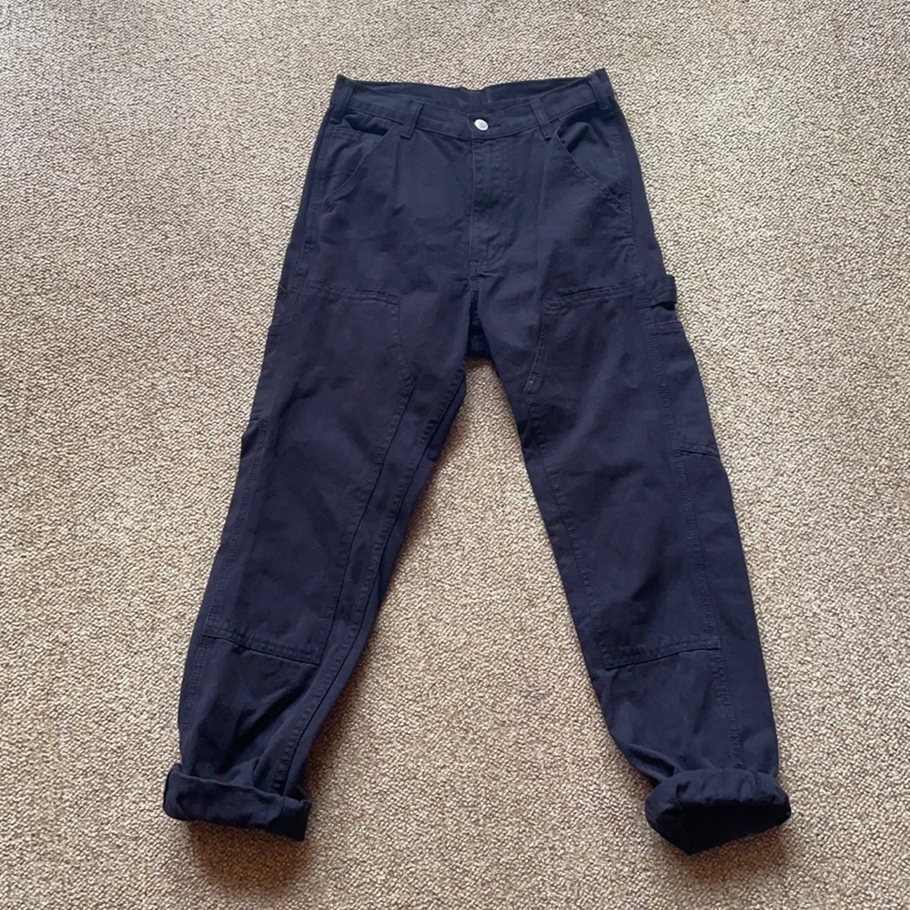 Black cargo pants